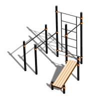 Спортивный комплекс воркаут ВС-98 в Ижевске