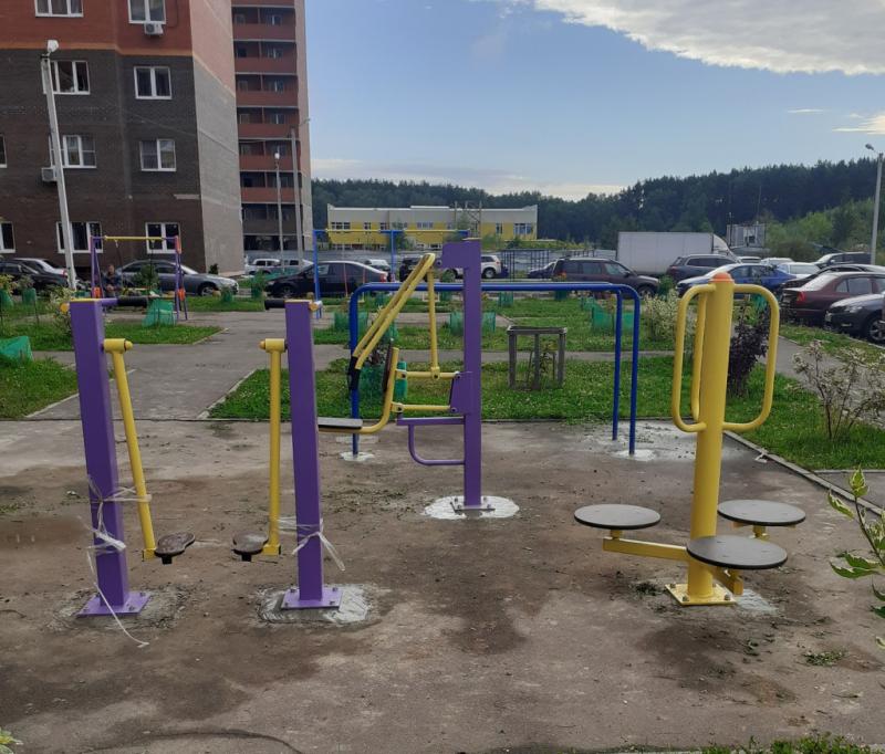 Монтаж спортивного оборудования в Ижевске в Ижевске