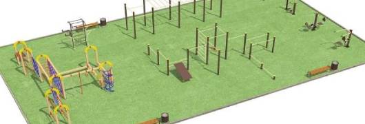 Проект спортивной площадки для любого возраста в Ижевске