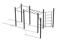 Спортивный комплекс воркаут ВС-117 в Ижевске