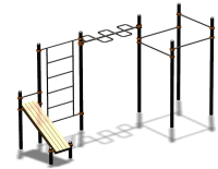 Спортивный комплекс воркаут ВС-74 в Ижевске