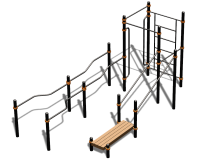 Спортивный комплекс воркаут ВС-194 в Ижевске