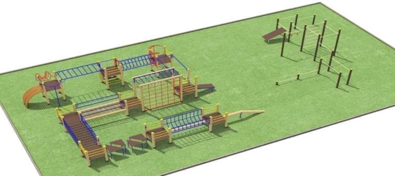 Проект спортплощадки с полосой препятствий - 1 178 100 рублей в Ижевске
