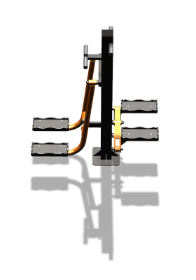 Уличный тренажер "Шпагат Степпер" УТ310 в Ижевске