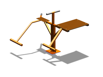 Уличный тренажер "Пресс Гиперэкстензия" УТ327 в Ижевске