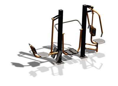 Уличный тренажер "Жим ногами Шагомер Жим от груди" УТ333 в Ижевске