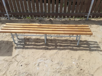 Двухметровая лавочка без спинки 2 м МАФ 1602 в Ижевске