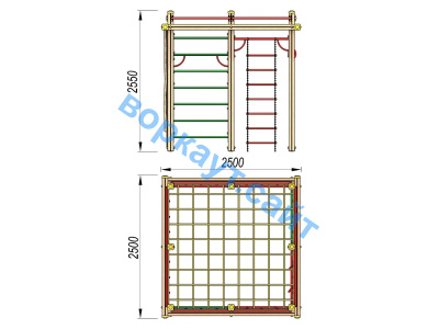 Детский спортивный комплекс ДСК 3110 в Ижевске Детский спортивный комплекс ДСК 3110 в Ижевске