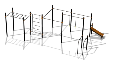 Спортивный комплекс воркаут ВС-153 в Ижевске
