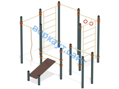 Спортивный комплекс воркаут ВС-47 в Ижевске