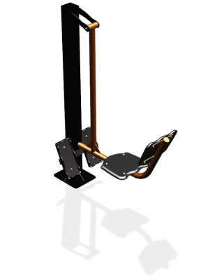 Уличный тренажер "Жим ногами одинарный" УТ 110 в Ижевске Уличный тренажер "Жим ногами одинарный" УТ 110 в Ижевске