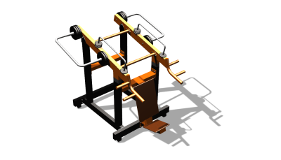 Силовой уличный тренажер  "Жим вверх"  УТ421 в Ижевске