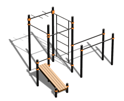 Спортивный комплекс воркаут ВС-91 в Ижевске