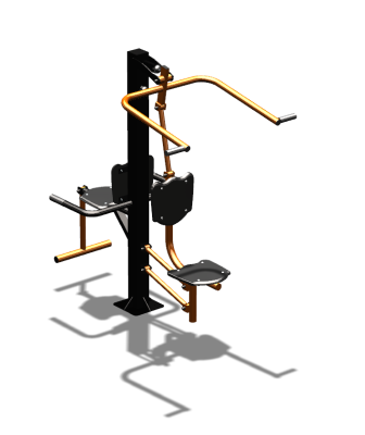 Уличный тренажер "Верхняя тяга Флекс" УТ325 в Ижевске