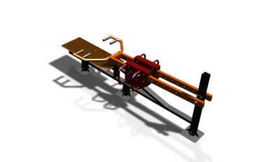 Силовой уличный тренажер  "Жим лежа"  УТ411 в Ижевске