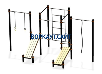 Спортивный комплекс воркаут ВС-44 в Ижевске