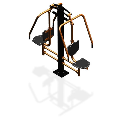 Уличный тренажер  "Жим от груди двойной" УТ204 в Ижевске