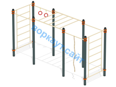 Воркаут комплекс гимнастический  ВС-24 в Ижевске