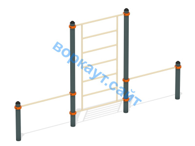 Шведская стенка с перекладинами ВС-13 в Ижевске