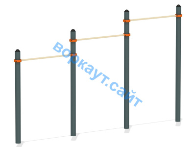 Турник тройной ВС-4 в Ижевске