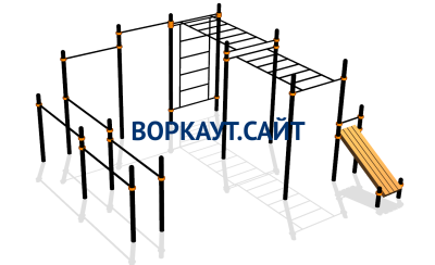 Спортивный комплекс воркаут ВС-109 в Ижевске