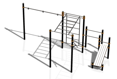 Спортивный комплекс воркаут ВС-87 в Ижевске