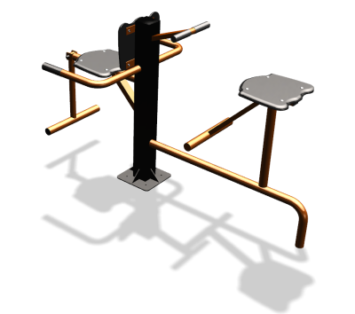 Уличный тренажер "Флекс Твистер сидя" УТ343 в Ижевске