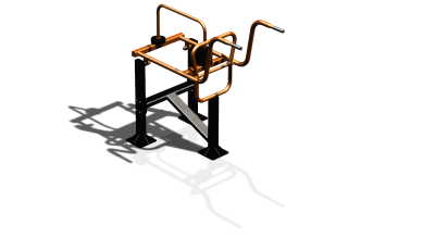 Силовой уличный тренажер  "Приседания"  УТ404 в Ижевске