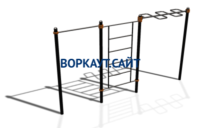 Спортивный комплекс воркаут ВС-129 в Ижевске