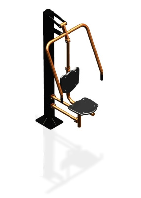 Уличный тренажер "Жим от груди одинарный" УТ 111 в Ижевске