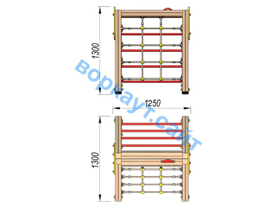 Детский спортивный комплекс ДСК 3201 в Ижевске