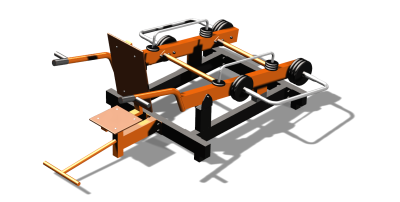 Силовой уличный тренажер  "Трицепс"  УТ424 в Ижевске