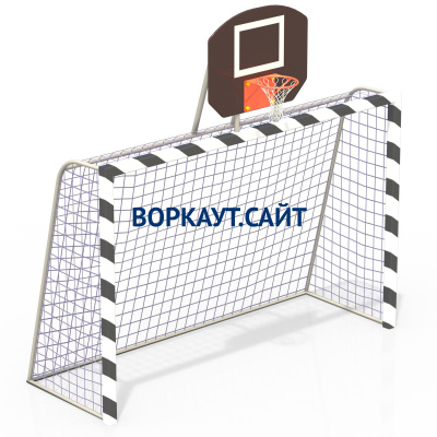 Ворота с баскетбольным щитом СИО 3512 в Ижевске Ворота с баскетбольным щитом СИО 3512 в Ижевске