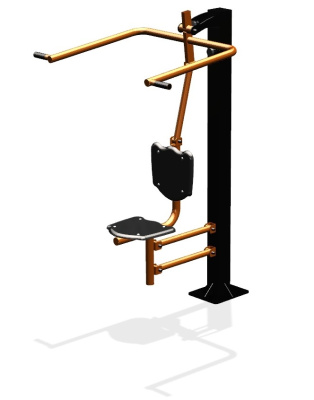 Уличный тренажер "Верхняя тяга одинарный" УТ 114 в Ижевске