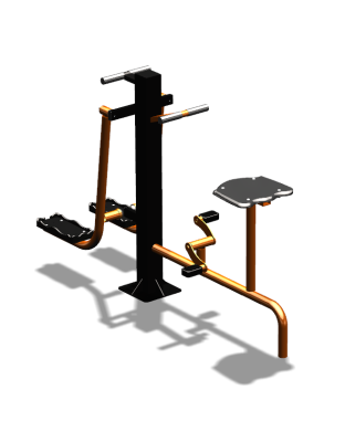 Уличный тренажер "Вело Шпагат" УТ320 в Ижевске