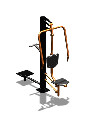 Уличный тренажер "Жим от груди Твистер" УТ328 в Ижевске