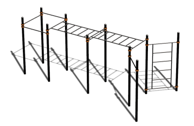Спортивный комплекс воркаут ВС-118 в Ижевске