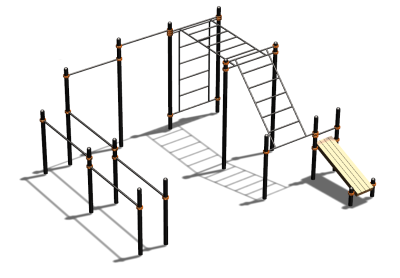 Спортивный комплекс воркаут ВС-146 в Ижевске