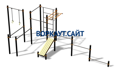 Спортивный комплекс воркаут ВС-95 в Ижевске
