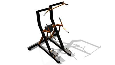 Силовой уличный тренажер  "Комбинированный станок"  УТ416 в Ижевске