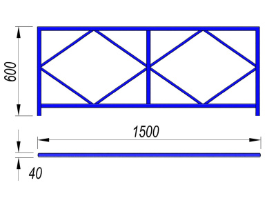 Ограждение площадки МАФ 5001 в Ижевске