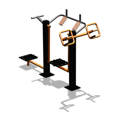 Уличный тренажер "Штурвал Пресс Супертвистер" УТ301 в Ижевске