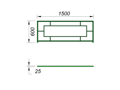 Ограждение площадки МАФ 5000 в Ижевске