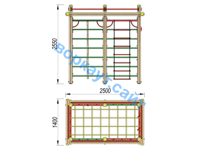 Детский спортивный комплекс ДСК 3108 в Ижевске