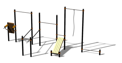 Спортивный комплекс воркаут ВС-90 в Ижевске