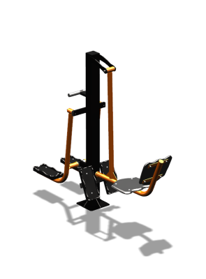 Уличный тренажер "Жим ногами Шпагат" УТ315 в Ижевске