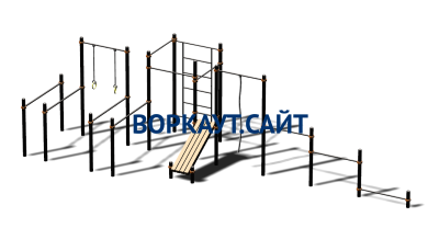 Спортивный комплекс воркаут ВС-83 в Ижевске